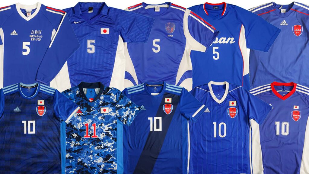 ユニフォームで振り返るブラインドサッカー日本代表 | JBFA 20周年記念 サッカーユニホーム